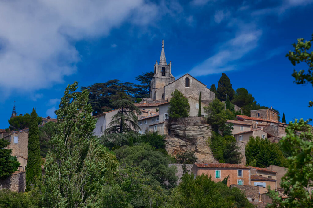 Bonnieux,a small but beautiful village in the south of France