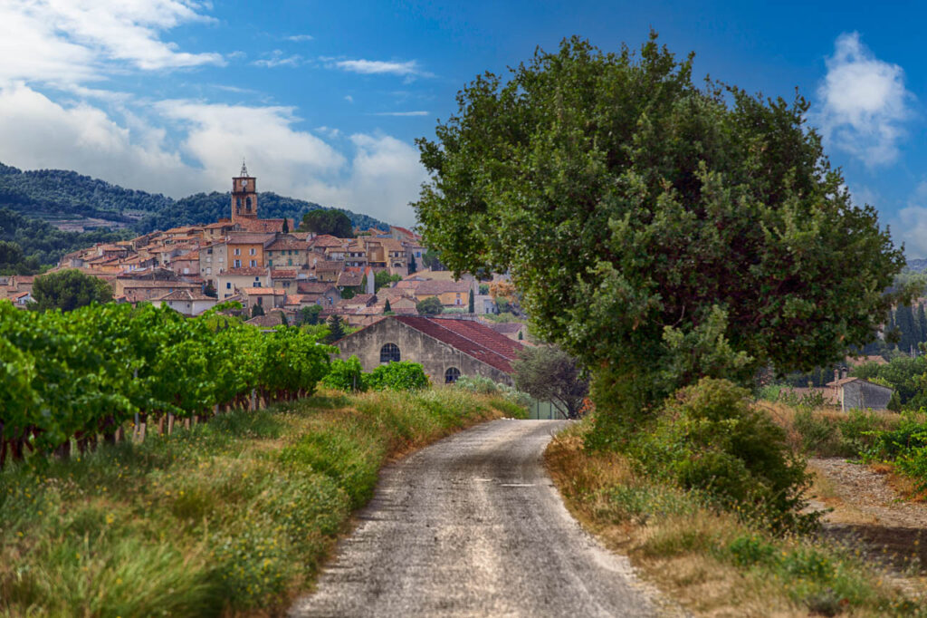 Sablet,a small but beautiful village in the south of France