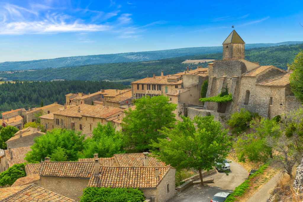 Aurel,a small but beautiful village in the south of France