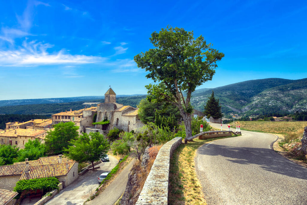 Aurel,a small but beautiful village in the south of France