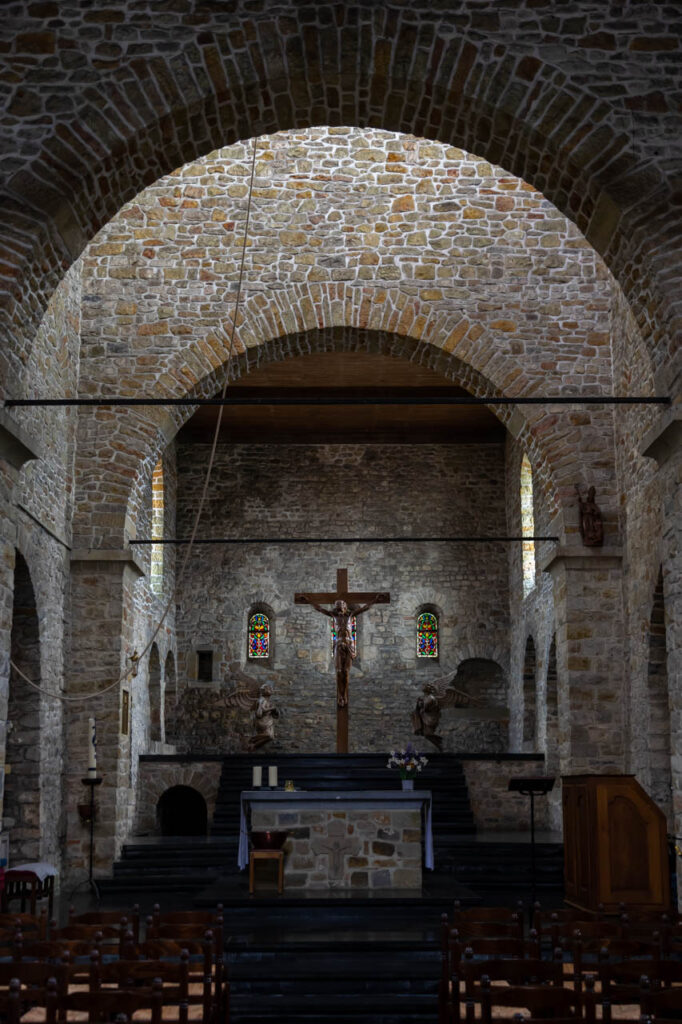 Saint-Géry d'Aubechies church in Aubechies,one of  the most beautiful villages in Belgium