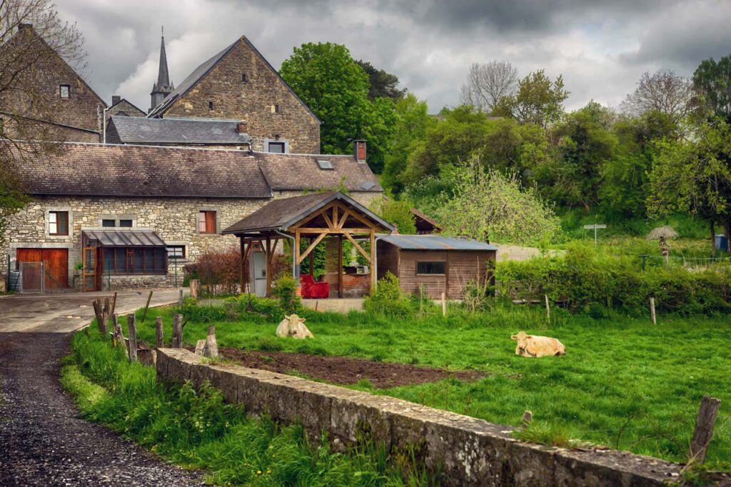 Chardeneux,one of  the most beautiful villages in Belgium