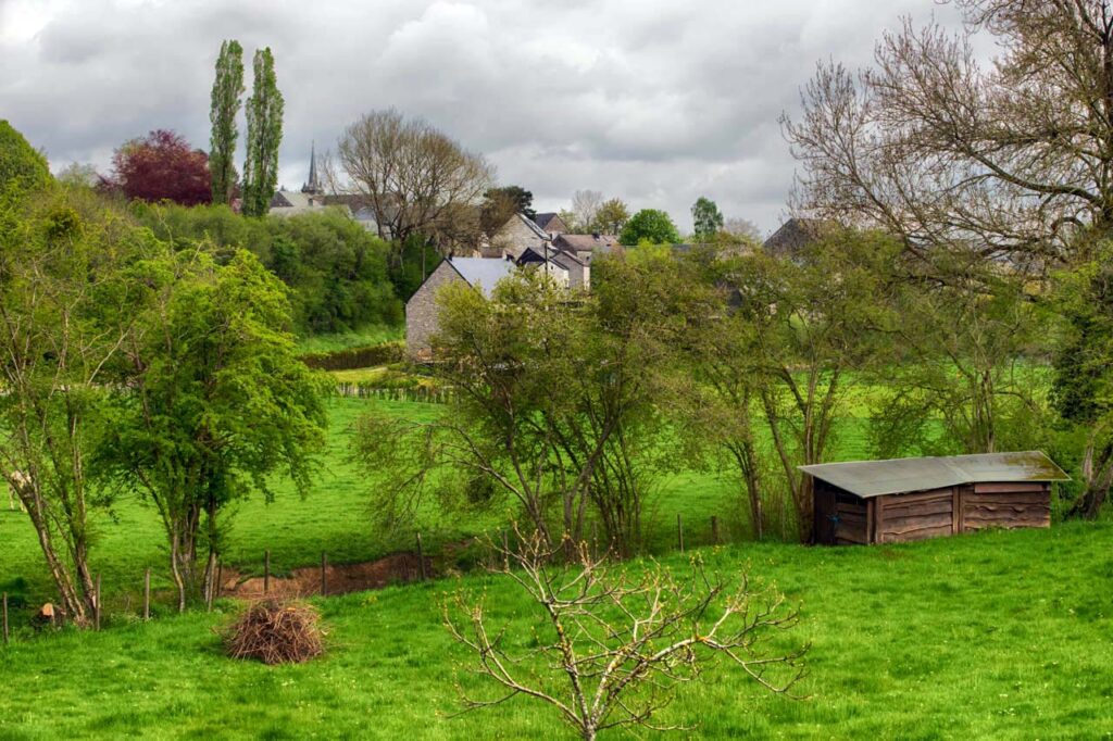 Chardeneux,one of  the most beautiful villages in Belgium