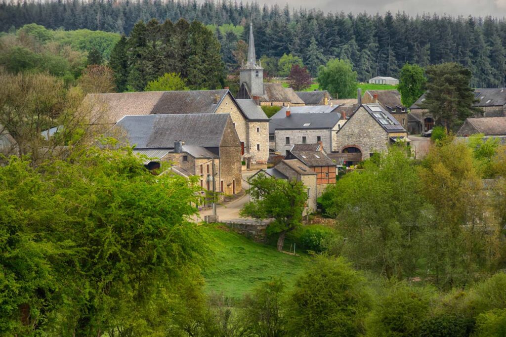 Chardeneux,one of  the most beautiful villages in Belgium