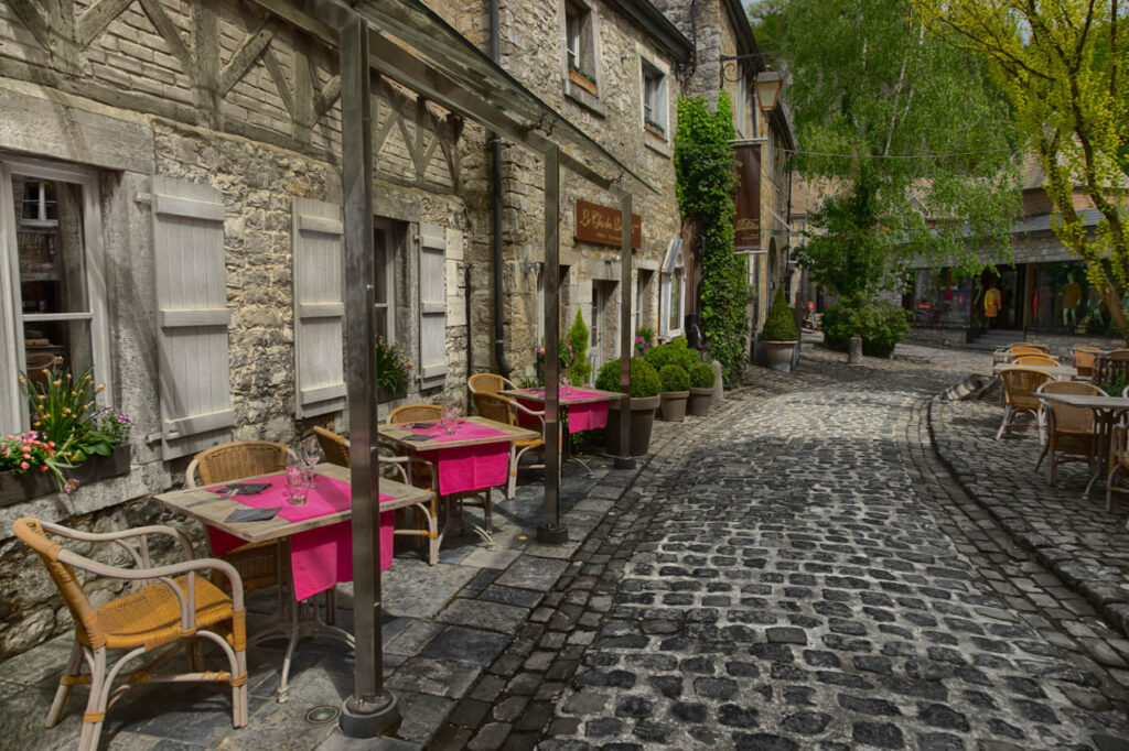 Durbuy, a tourist city with a long history that developed around a medieval castle