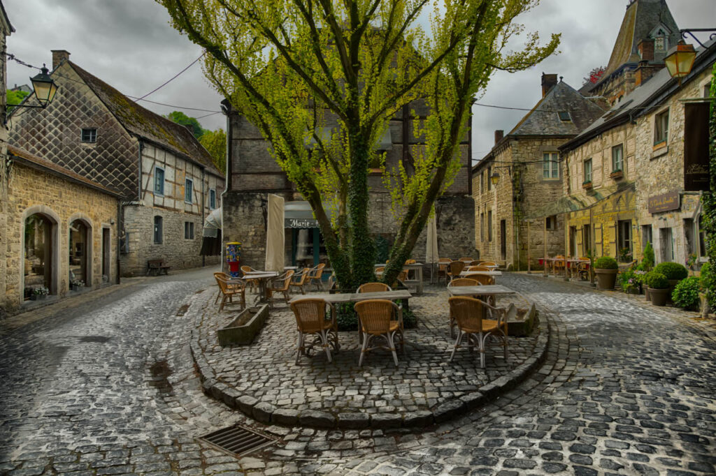 Durbuy, a tourist city with a long history that developed around a medieval castle