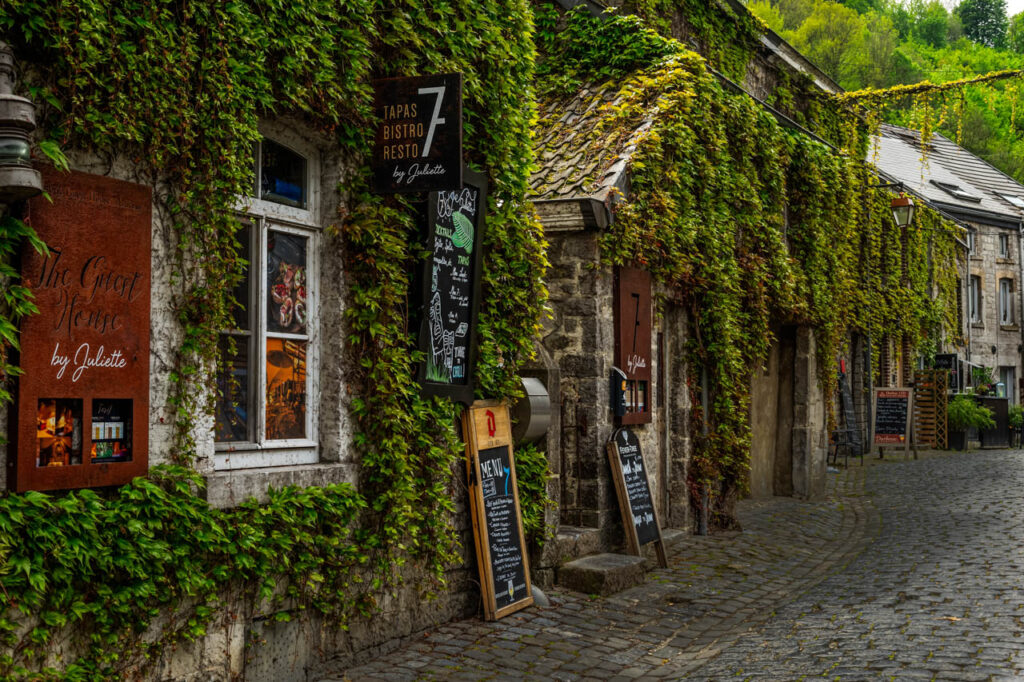 Durbuy, a tourist city with a long history that developed around a medieval castle