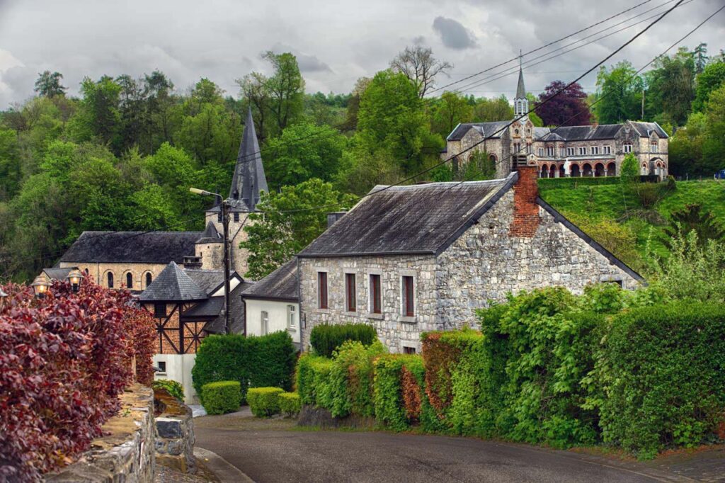 Celles,one of  the most beautiful villages in Belgium
