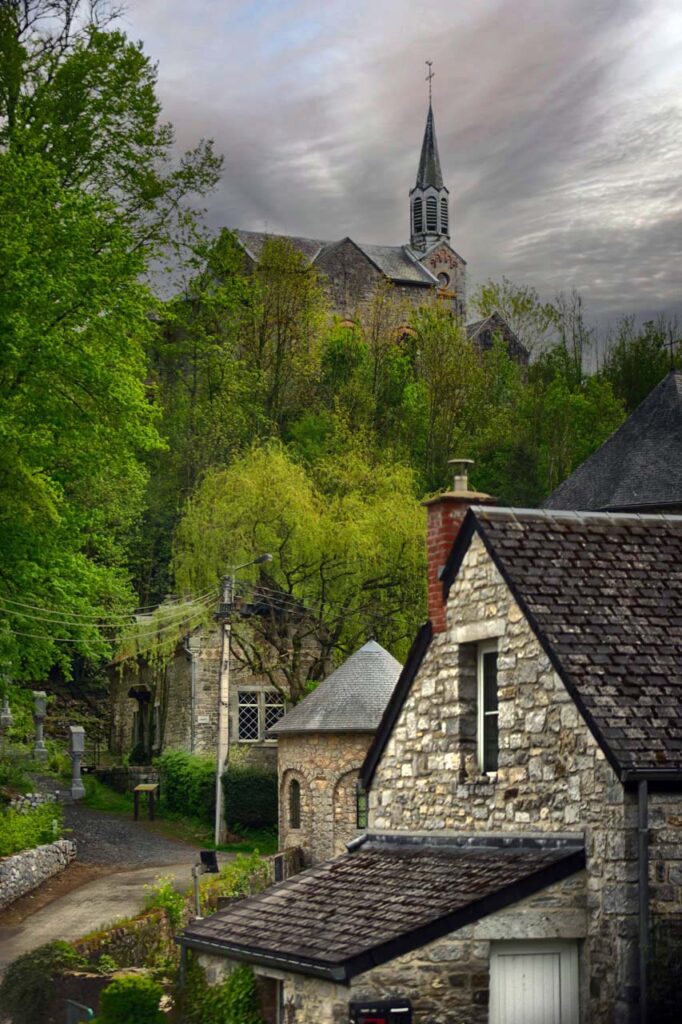 Celles,one of  the most beautiful villages in Belgium
