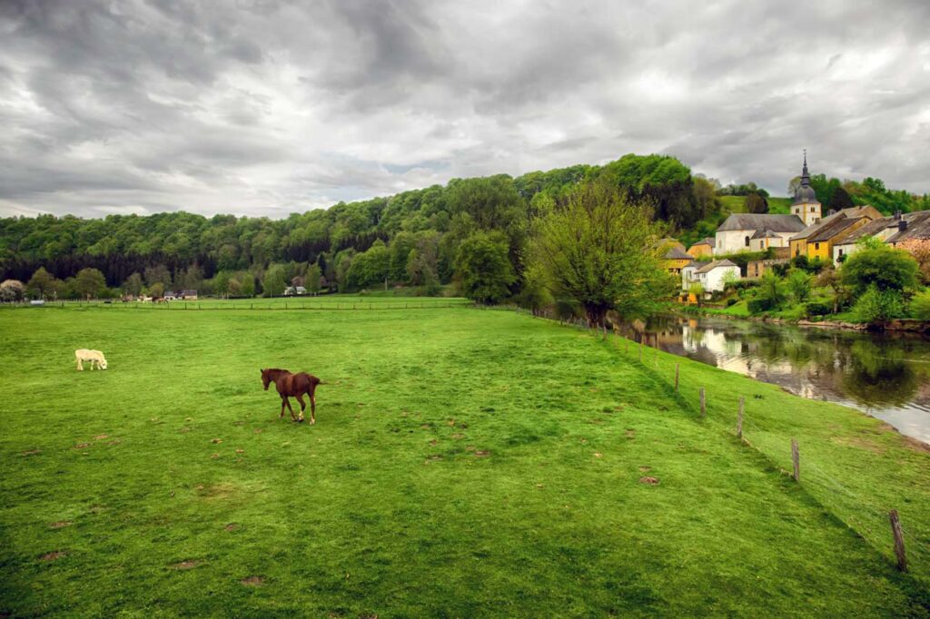 Chassepierre,one of  the most beautiful villages in Belgium