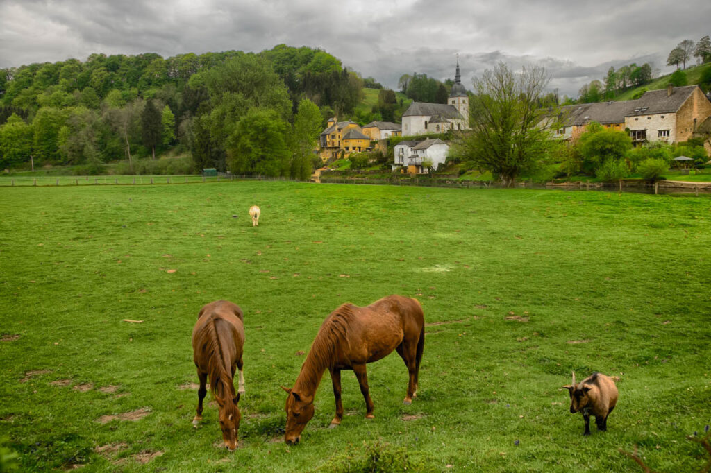 Chassepierre,one of  the most beautiful villages in Belgium