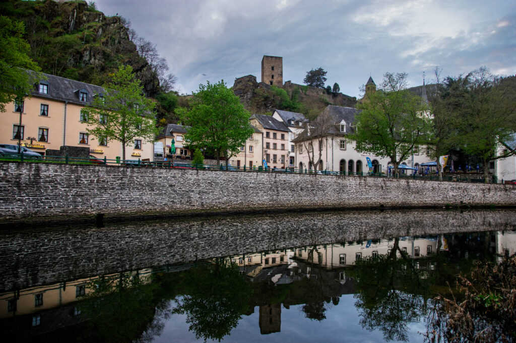 Esch-sur-Sure is a village in the mountains northwest of Luxembourg City, nestled between rivers.