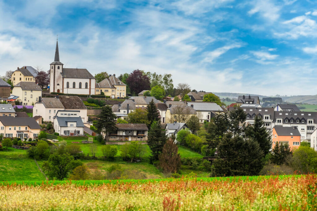 Bourscheid, a small, beautiful village in the north of Luxembourg