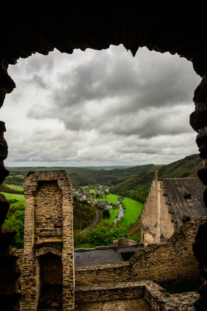 Bourscheid Castle, the largest medieval castle in Luxembourg