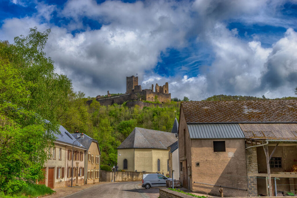 Brandenbourg, a small little village not far from Bourscheid Castle