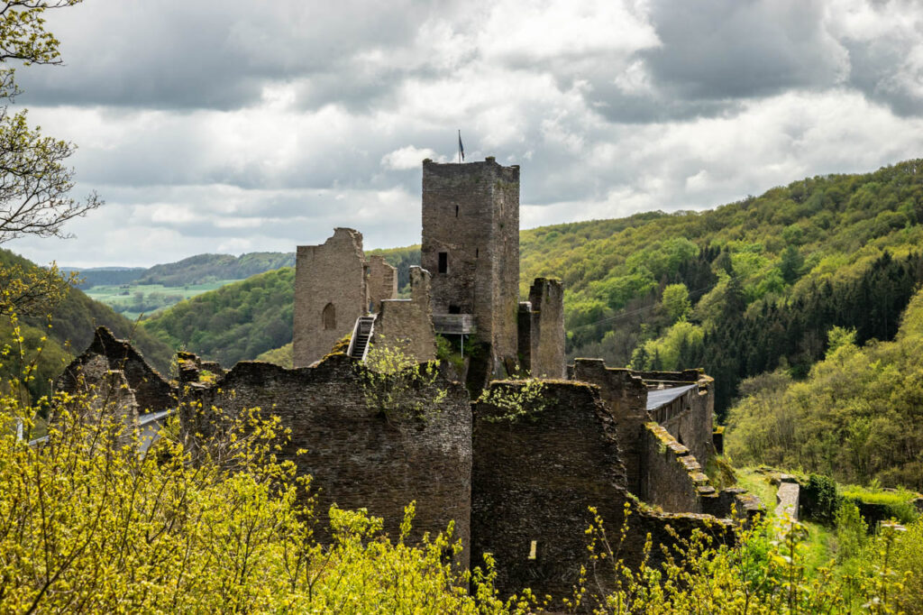 Château ruiné Brandenbourg