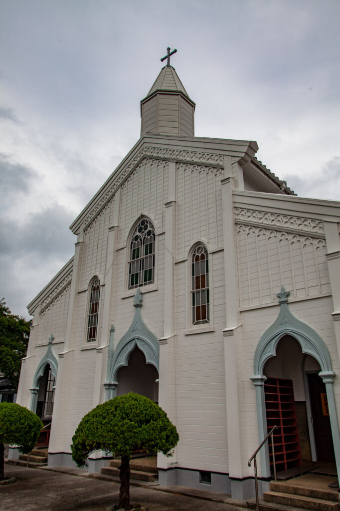 Mizu no ura church in Fukue island、Nagasaki