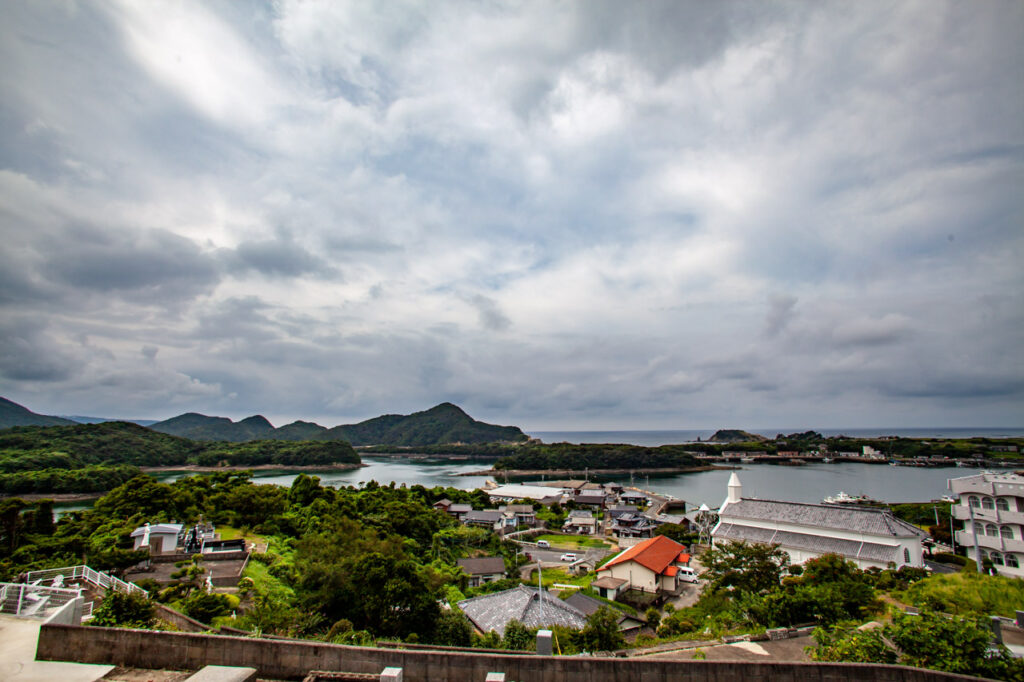 Mizu no ura church in Fukue island、Nagasaki