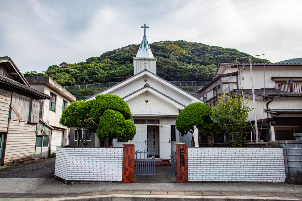 Tama no ura church in Fukue island、Nagasaki