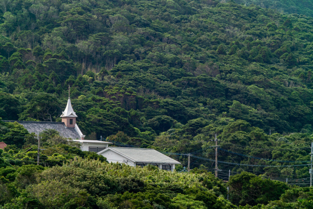 Imochiura church in Fukue island、Nagasaki