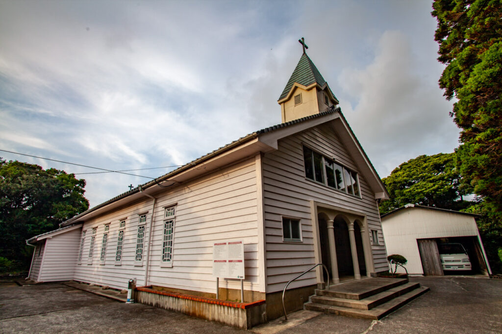 Kaitsu church in Fukue island、Nagasaki