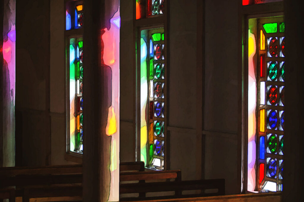 Kaitsu church in Fukue island、Nagasaki