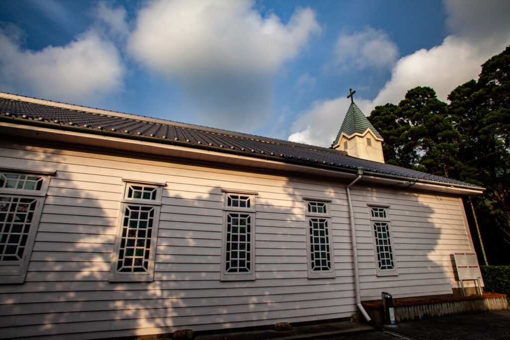 Kaitsu church in Fukue island、Nagasaki