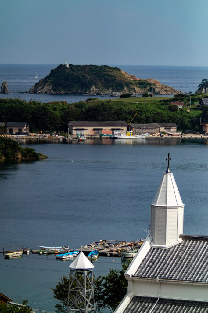 Mizu no ura church in Fukue island、Nagasaki