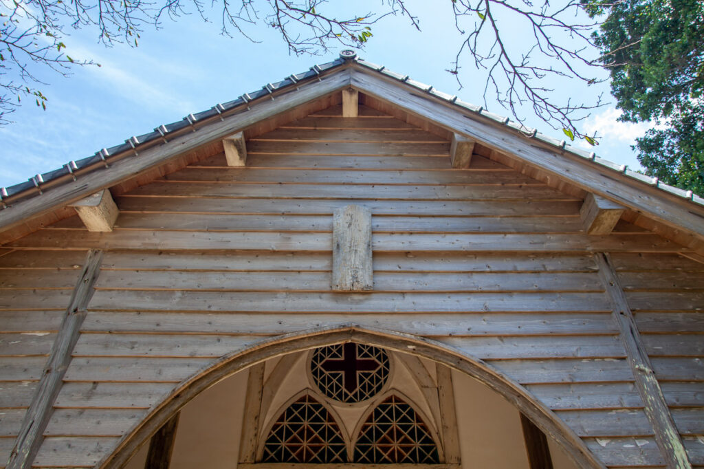 Former Gorin Church in Kuga island,Nagasaki,Japan