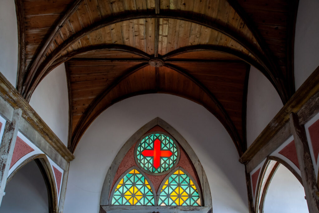 Former Gorin Church in Kuga island,Nagasaki,Japan