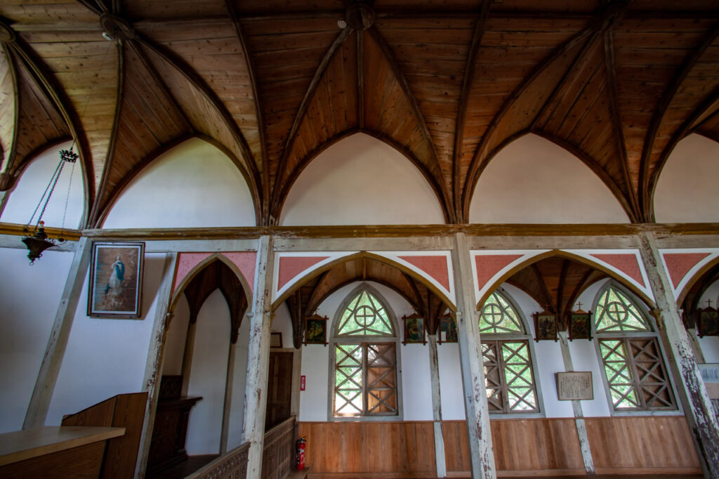 Former Gorin Church in Kuga island,Nagasaki,Japan