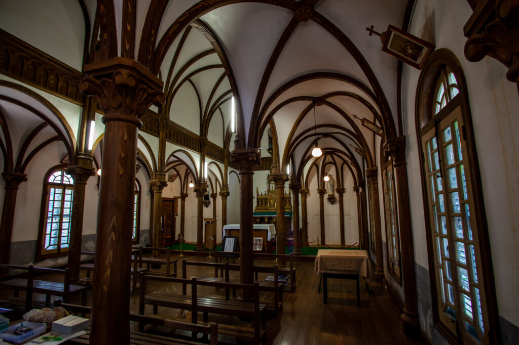 Egami Cathedral in Naru island,nagasaki,Japan