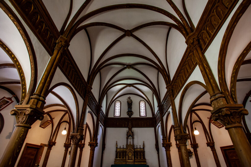 Egami Cathedral in Naru island,nagasaki,Japan