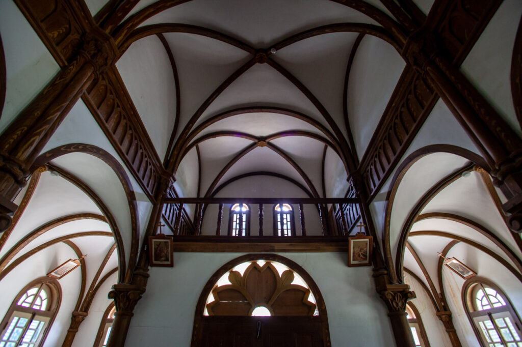 Egami Cathedral in Naru island,nagasaki,Japan