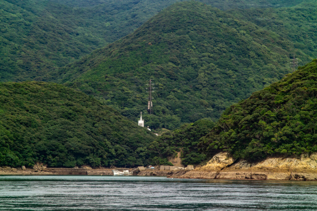 Kiri catholic Church in Naka dori island,Nagasaki,Japan