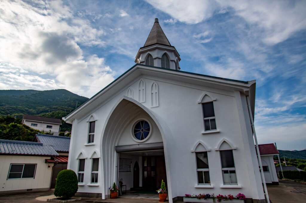 Maruo Church in Naka dori island,Nagasaki,Japan