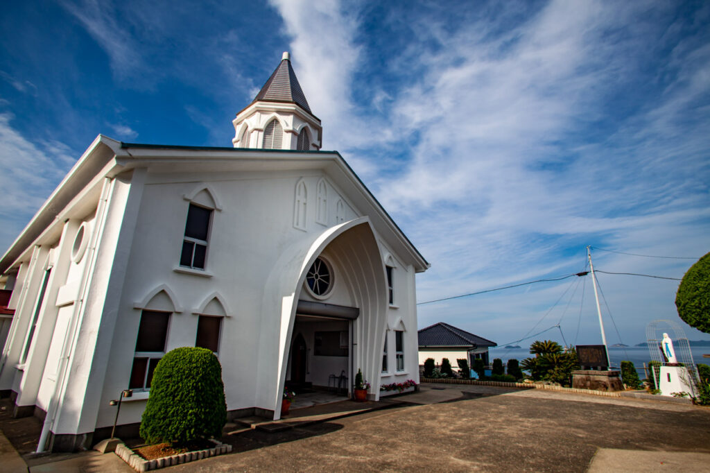 Maruo Church in Naka dori island,Nagasaki,Japan