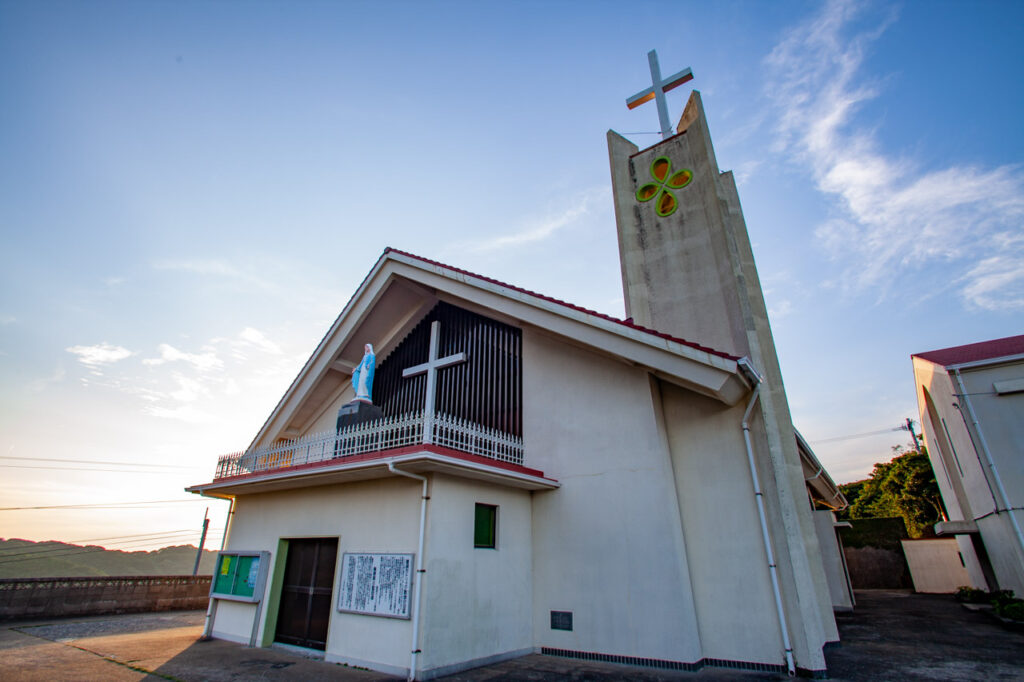 Sone Church in Naka dori island,Nagasaki,Japan