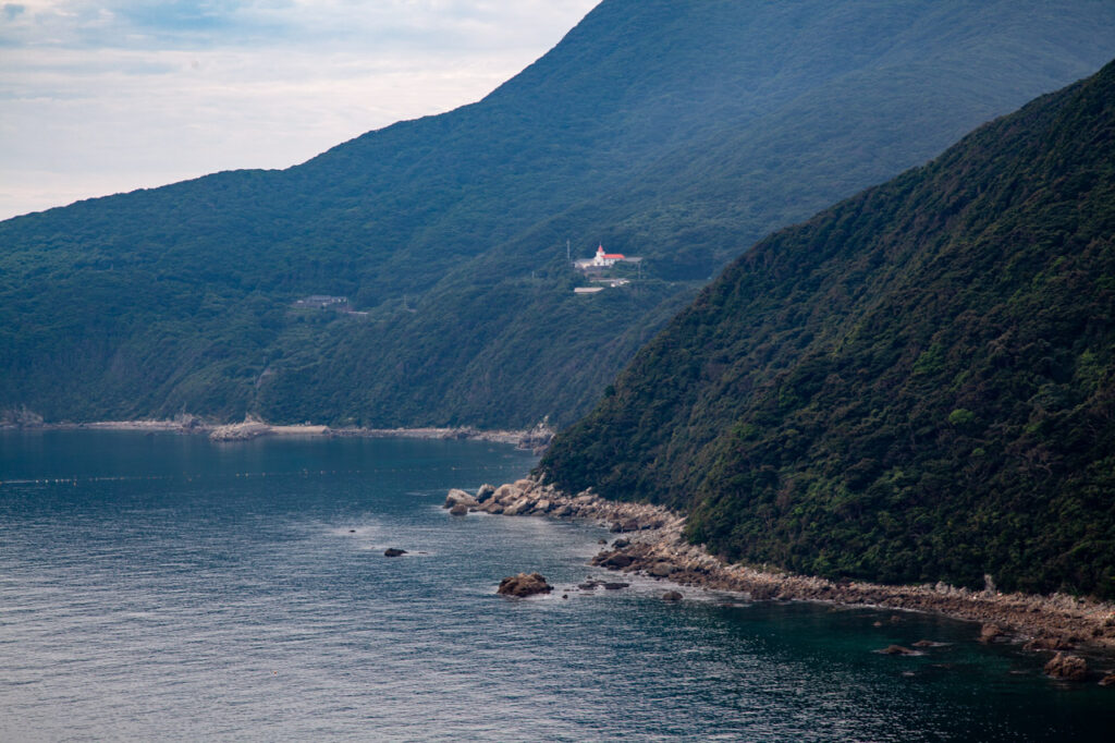 Akabae Church in Naka dori island,Nagasaki,Japan