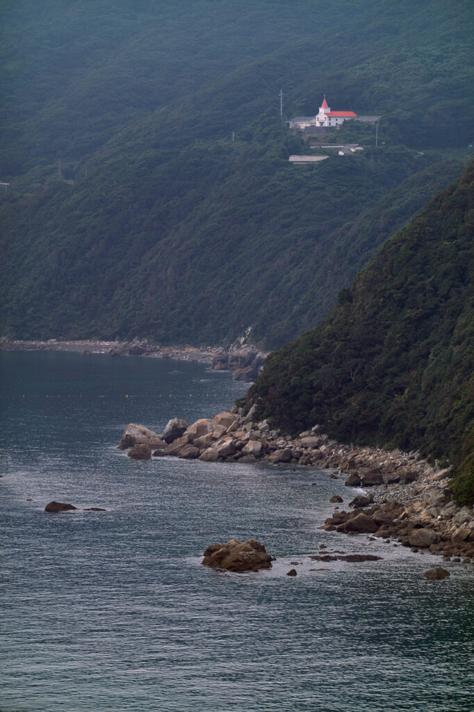 Akabae Church in Naka dori island,Nagasaki,Japan