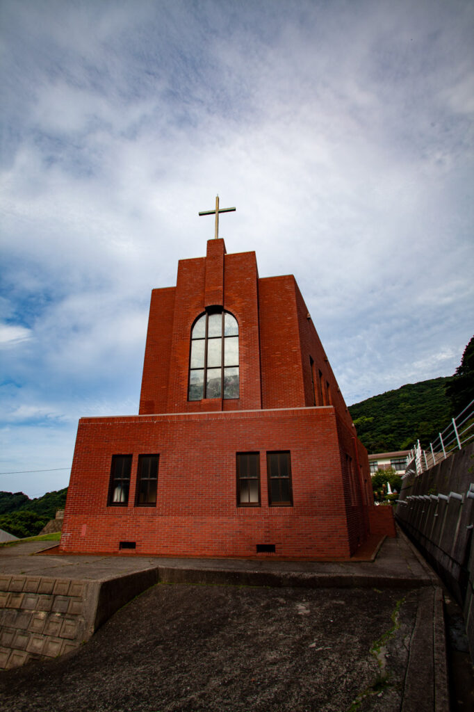 Chuchi Church in Naka dori island,Nagasaki,Japan