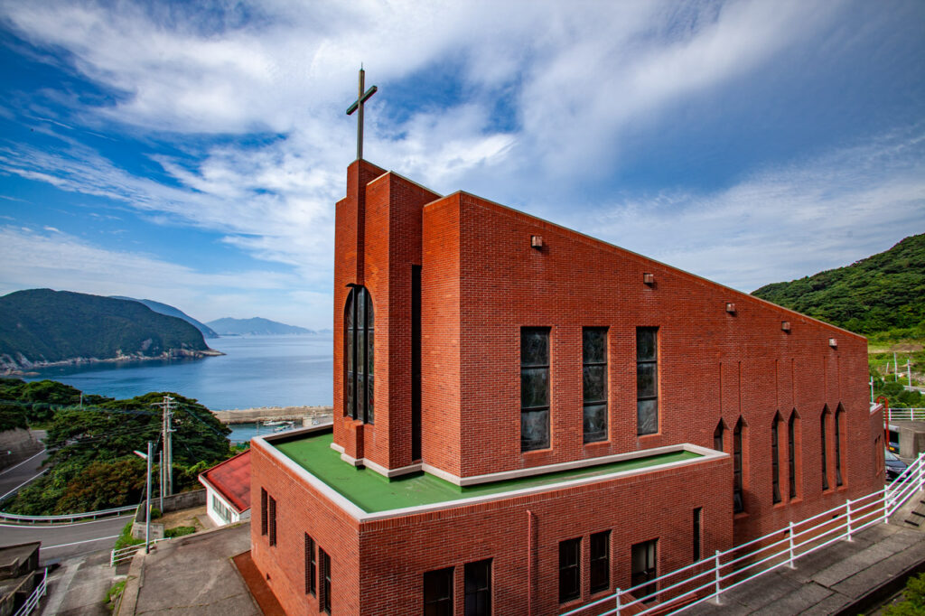 Chuchi Church in Naka dori island,Nagasaki,Japan