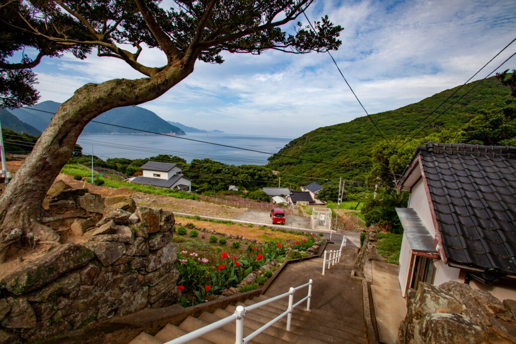 Ebukuro Church in Naka dori island,Nagasaki,Japan