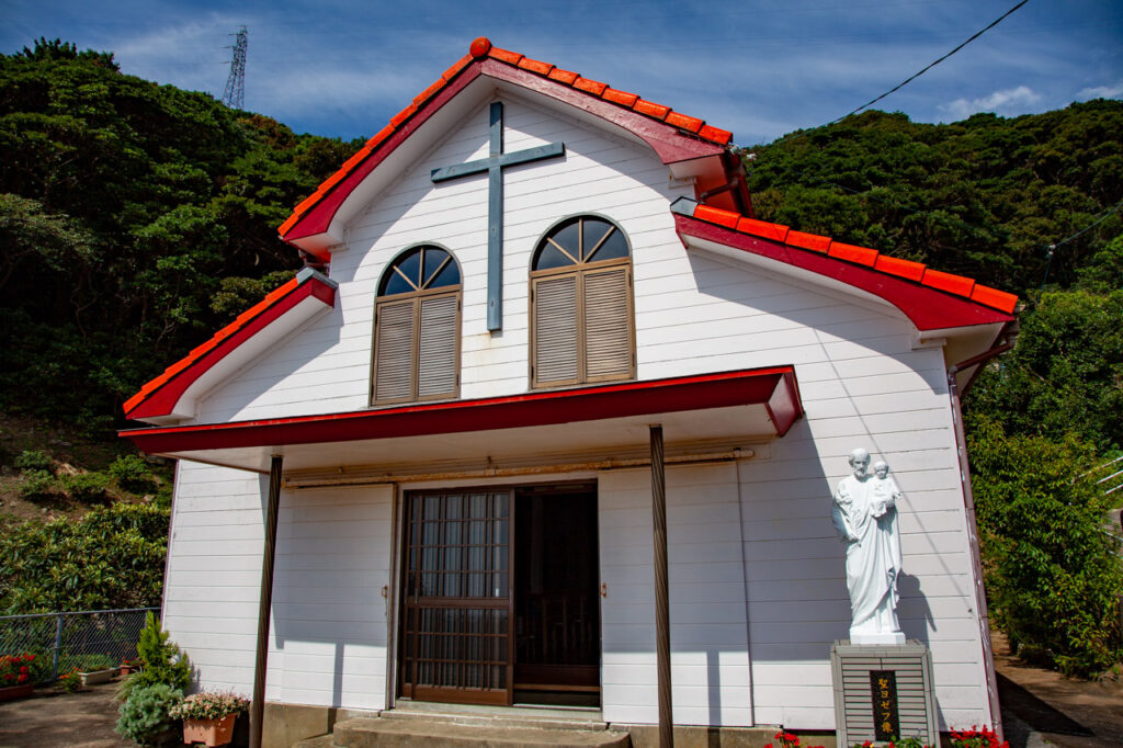 Kosera Church in Naka dori island,Nagasaki,Japan