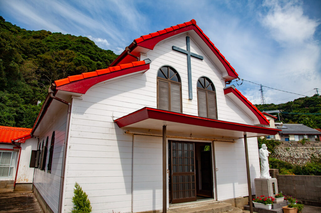 Kosera Church in Naka dori island,Nagasaki,Japan