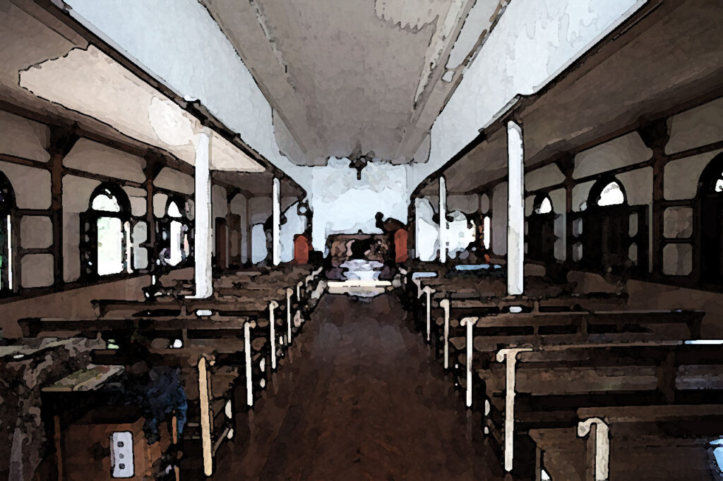 Kosera Church in Naka dori island,Nagasaki,Japan