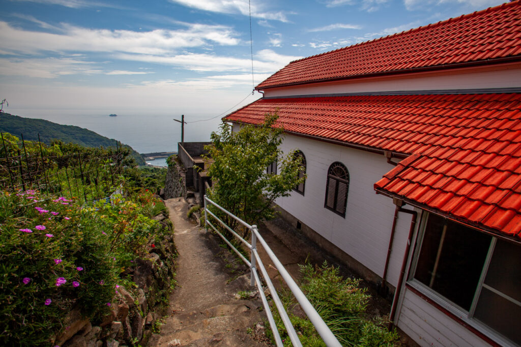 Kosera Church in Naka dori island,Nagasaki,Japan