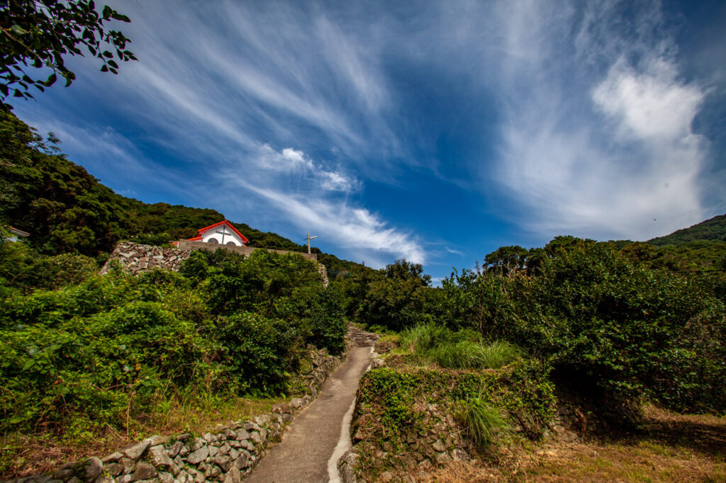 Kosera Church in Naka dori island,Nagasaki,Japan