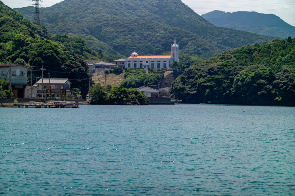 Kiri catholic Church in Naka dori island,Nagasaki,Japan