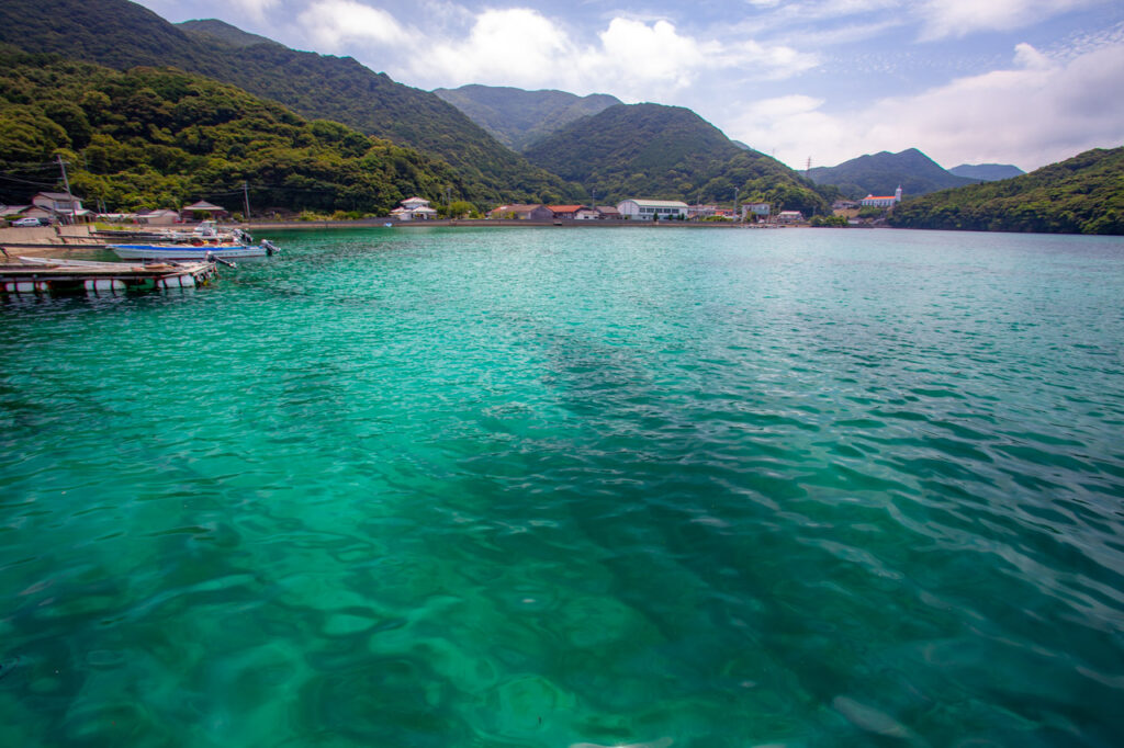 Kiri catholic Church in Naka dori island,Nagasaki,Japan